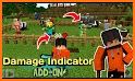 Damage Indicator Addon for Minecraft PE related image