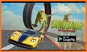 Dinosaur Car Chase Ramp Stunts related image