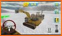 Snow Driving Rescue Plow Excavator Crane Operator related image