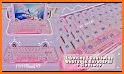 Pink Shiny Slime Keyboard Background related image