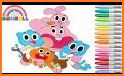 Coloring Gumball : The Amazing World of Gumball related image