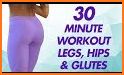 Buttocks Workout-Hips, Legs & Booty Home Workout related image