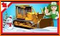 Cheerful Bull Dozer for kids related image