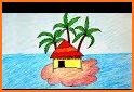 Beach Color by Number - Sea View Coloring Book related image