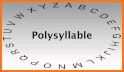 Polysyllable related image