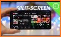Split screen Multi Tasking app related image