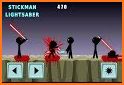 Stickman Fighting Games Lightsaber Stick War related image