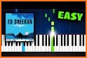 Ed Sheeran Piano Tiles related image