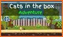 Cats in the box adventures game related image