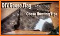 Goose hunting calls. Waterfowl hunting decoy related image