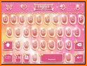 Love Gold Glitter Keyboard related image