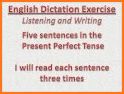 Listen and Write - English dictation listening related image