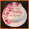 Write Name On Cake Birthday related image