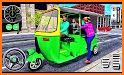 Tuk Tuk Simulator Transport Driver 3D related image