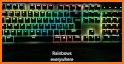 Blue Lightning Keyboard Theme related image