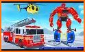 Firefighter Robot Transforming Truck Robot Games related image