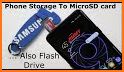 Convert all information from phone to memory card related image