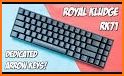 White Blue Ice Keyboard related image