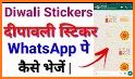 Happy Diwali Stickers related image