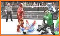 Superheroes Wrestling : Tag Team Ring Fighting related image