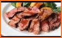 Flank steak with mushroom salad and sesame mayo related image