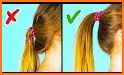 How to make hairstyle related image