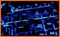 Black Blue Light Technology Keyboard related image