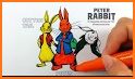 How To Color Peter Rabbit Cartoon Movie 2018 related image