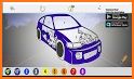 Cars Color By Number Glitter Cars Coloring Book related image