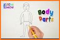 Human Body Parts - Preschool Kids Learning related image