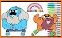 Gumballl Coloring Book for Darwin related image