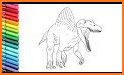 ﻿Dinosaur 🐊 Coloring Book related image