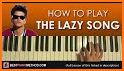 Bruno Mars - The Lazy Song - Piano Magical Game related image