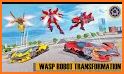 Wasp Robot Car Transform Game: Robot Games related image