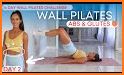 Wall Pilates workout at home related image