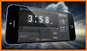 Alarm clock style weather widget related image