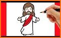 Jesus Coloring Book - Bible&Jesus Paint by Number related image