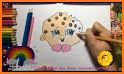 Coloring Shopkins Kawaii related image