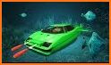 Underwater Submarine Race Car Flying related image