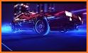 Neon Racing Car Keyboard Theme related image