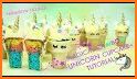 Unicorn Cupcake Cone - Trendy Rainbow Food related image