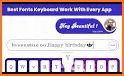 Stylish Fonts Keyboard App – Fancy Text Keyboard related image
