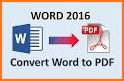 Word to PDF Converter related image