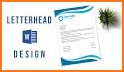 Letterhead Maker - Letter Writing Templates related image