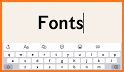 Fonts Keyboard: Font Style, Emoji Keyboard, Keypad related image