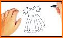 How to Draw A Dress Step by Step Easy related image