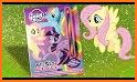 Cute Little Pony Coloring Book related image