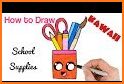 How to Draw School supplies - Learn Drawing related image