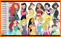 maona coloring princesses book related image