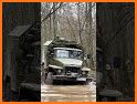 Russian Truck Driving Off Road related image